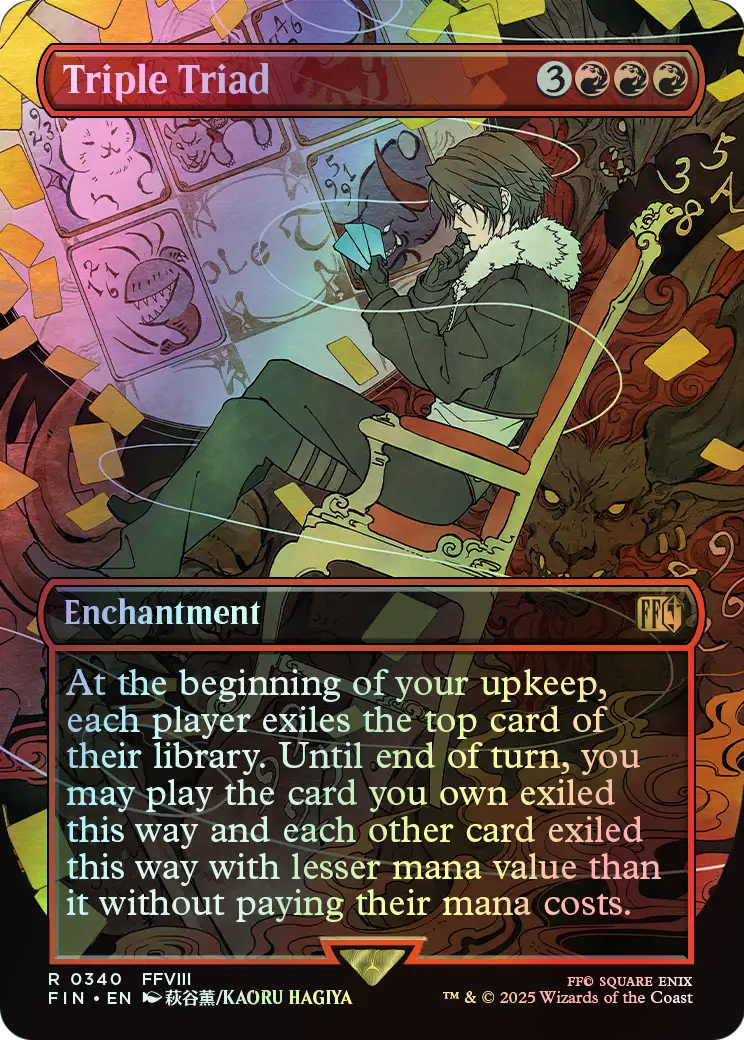 Triple Triad (FIN) #340 [EN/F] s/o