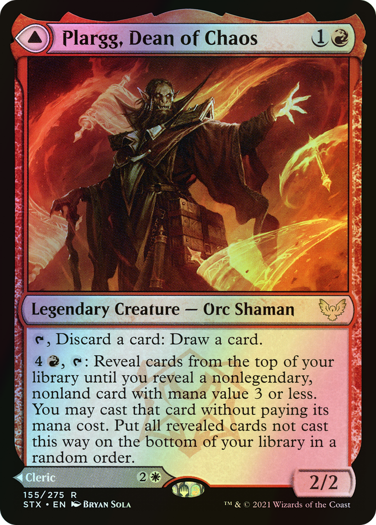 Plargg, Dean of Chaos // Augusta, Dean of Order (STX) #155 [EN/F] s/o