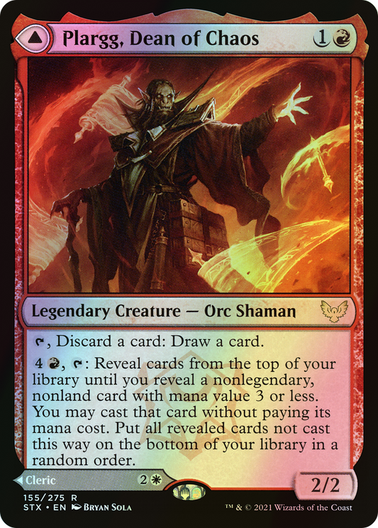 Plargg, Dean of Chaos // Augusta, Dean of Order (STX) #155 [EN/F] s/o