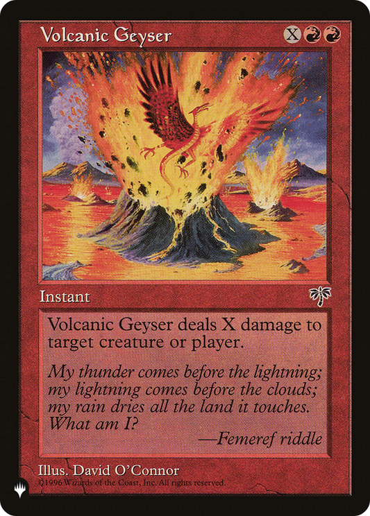 Volcanic Geyser (PLST) #MIR-202 [EN/N]
