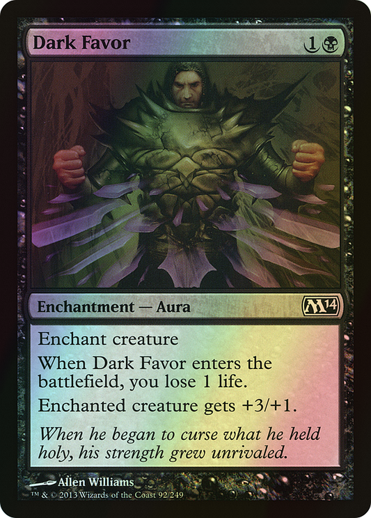 Dark Favor (M14) #92 [EN/F] s/o