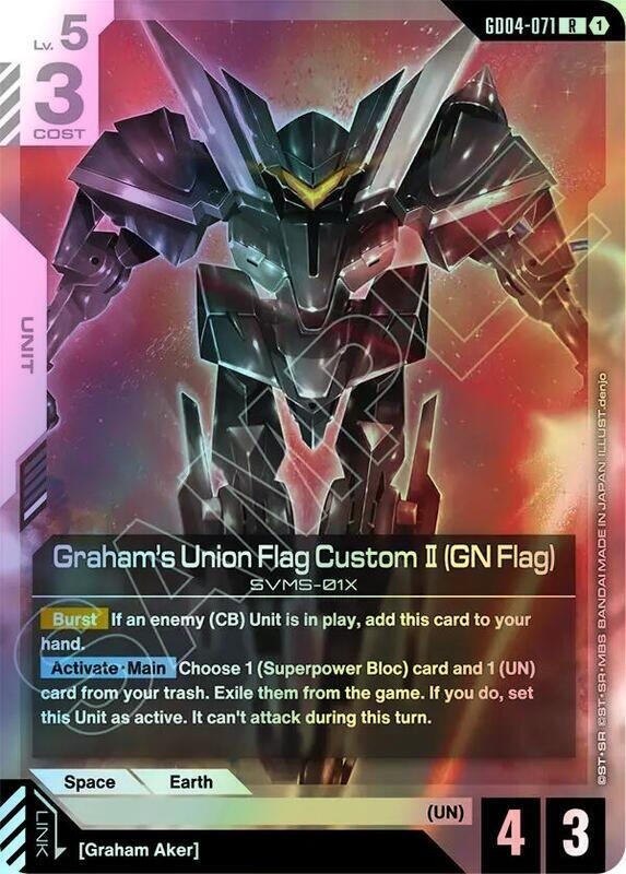 Graham's Union Flag Custom II (GN Flag) (GD04) #GD04-071 [EN/F]