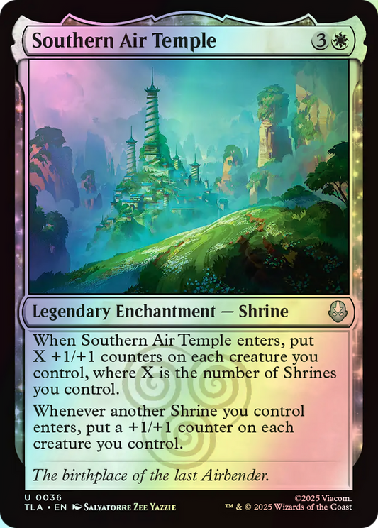 Southern Air Temple (TLA) #36 [EN/F] s/o