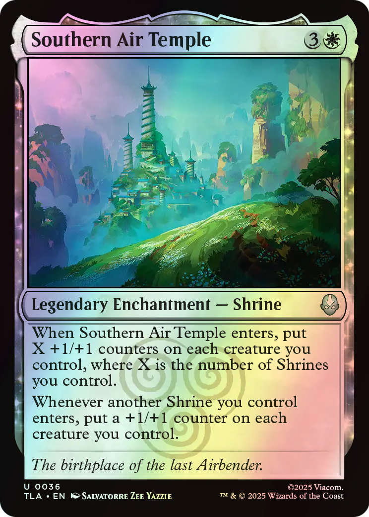 Southern Air Temple (TLA) #36 [EN/F] s/o