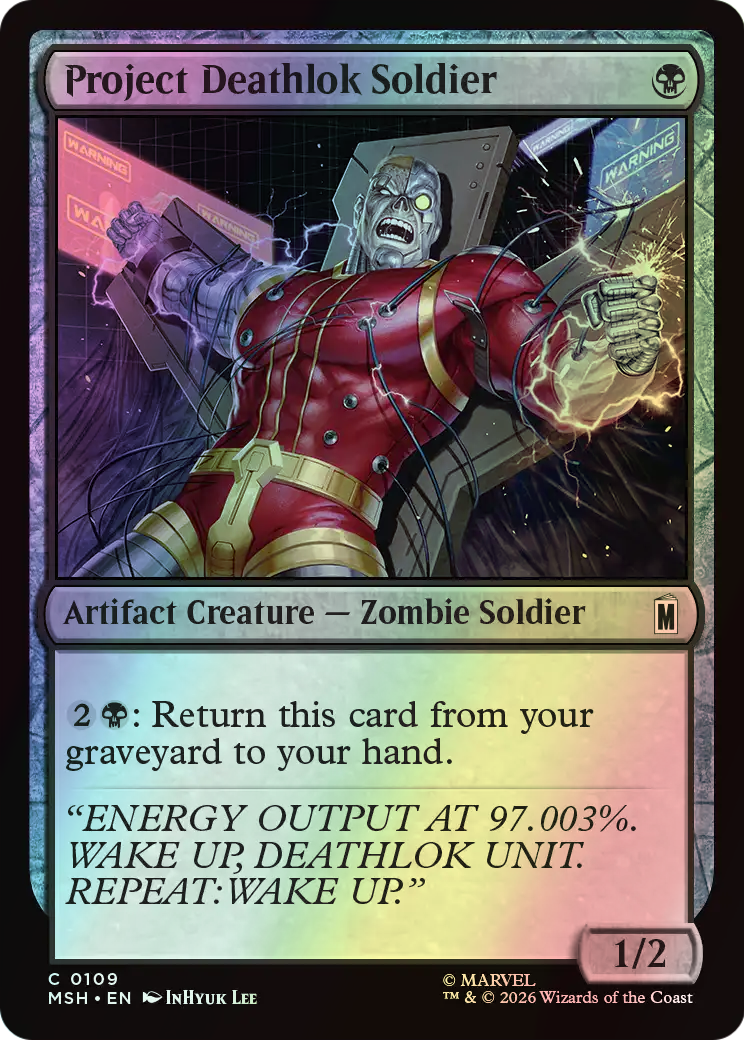 Project Deathlok Soldier (MSH) #109 [EN/F]