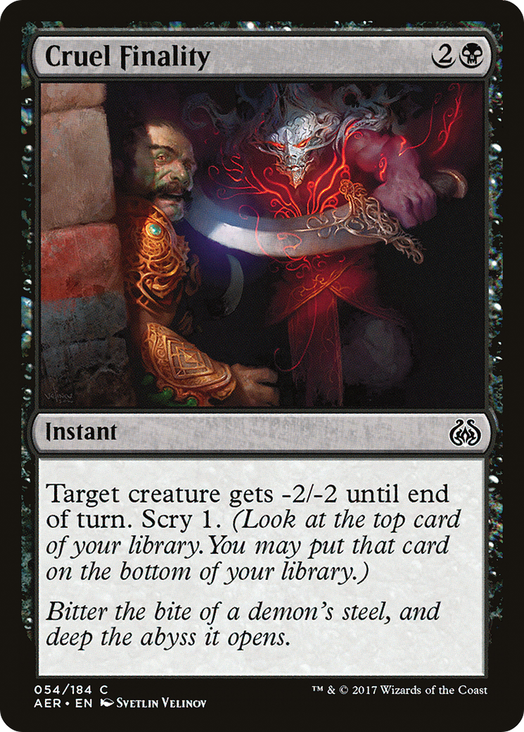Cruel Finality (AER) #54 [EN/N]