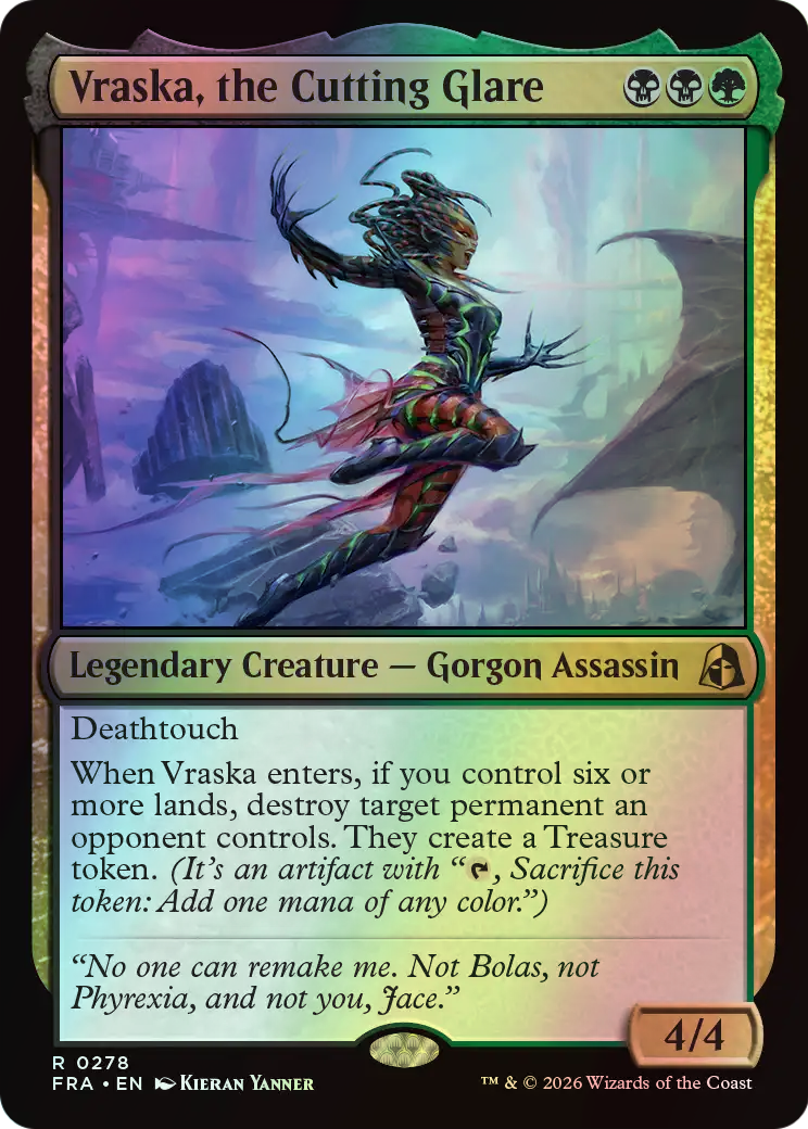 Vraska, the Cutting Glare (FRA) #278 [EN/F]