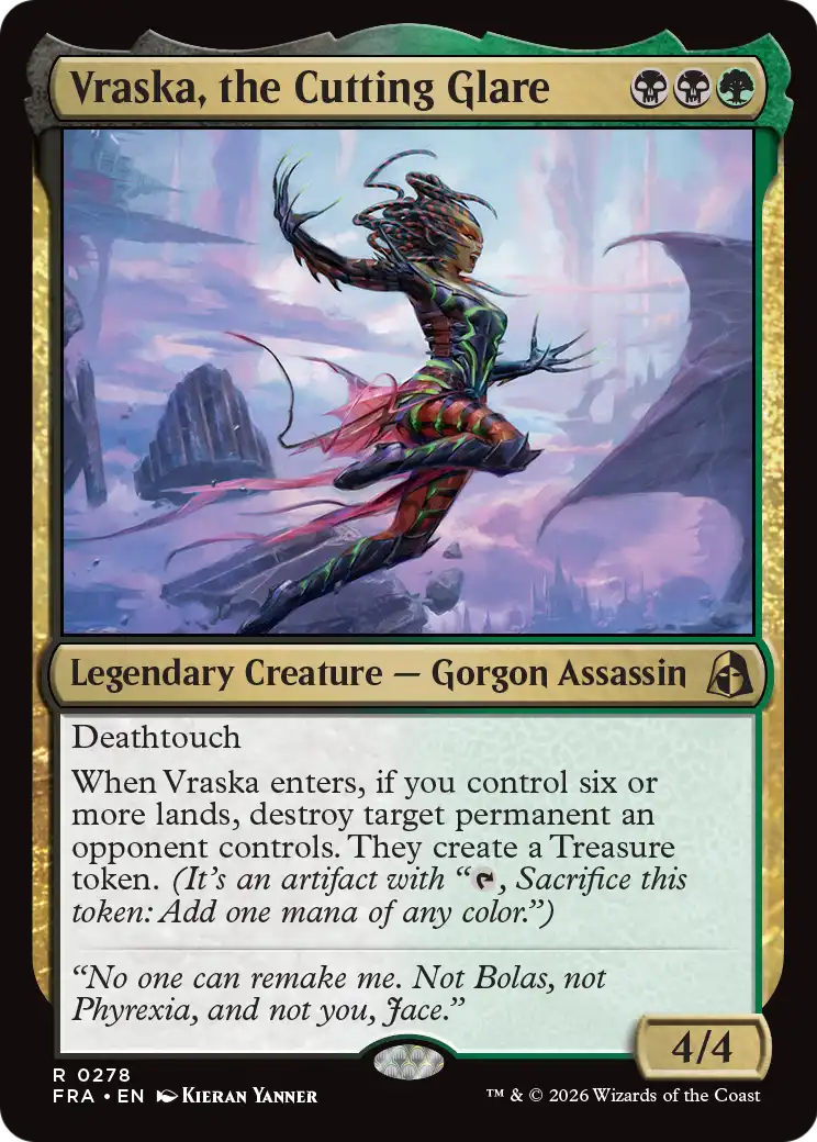 Vraska, the Cutting Glare (FRA) #278 [EN/N]
