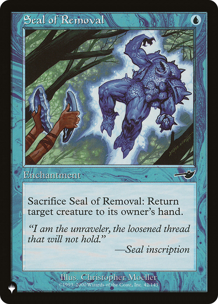 Seal of Removal (PLST) #NEM-42 [EN/N]