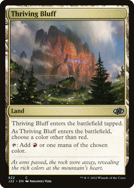 Thriving Bluff (J22) #822 [EN/N]