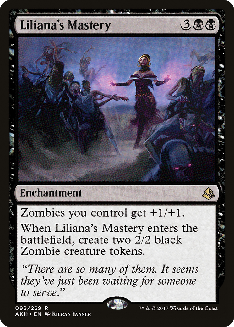 Liliana's Mastery (AKH) #98 [EN/N]