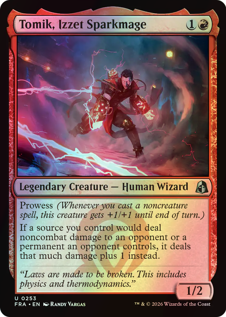 Tomik, Izzet Sparkmage (FRA) #253 [EN/F]