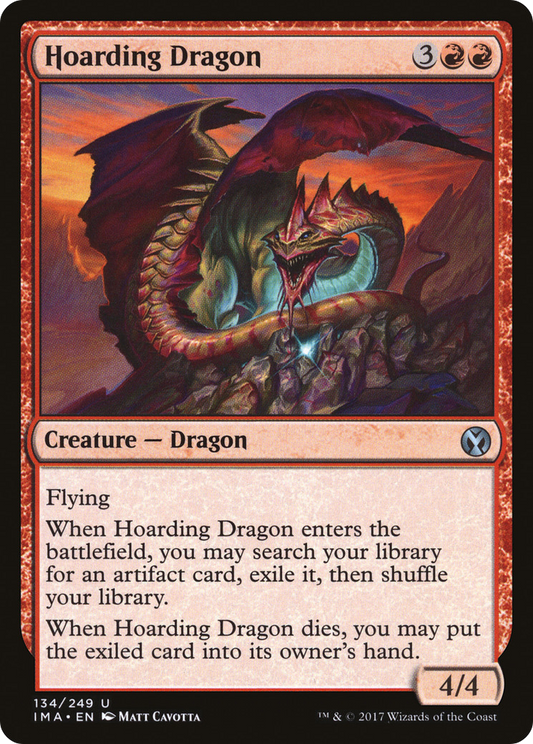 Hoarding Dragon (IMA) #134 [EN/N] s/o