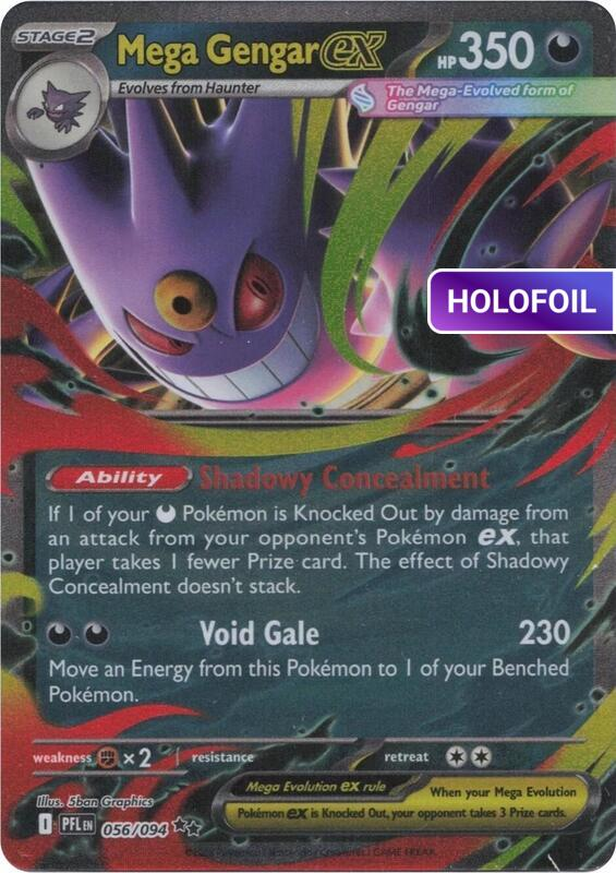 Mega Gengar ex (PFL) #056 [EN/H] s/o