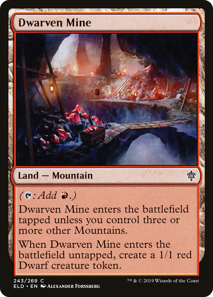 Dwarven Mine (ELD) #243 [EN/N]