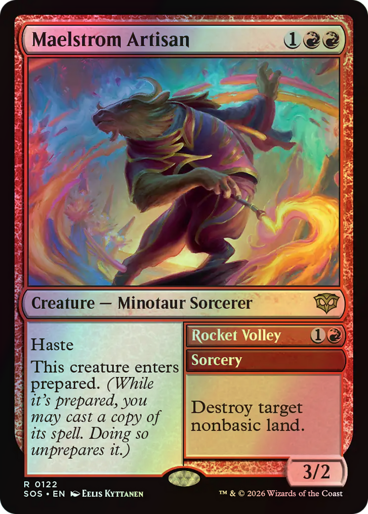 Maelstrom Artisan // Rocket Volley (SOS) #122 [EN/F] s/o
