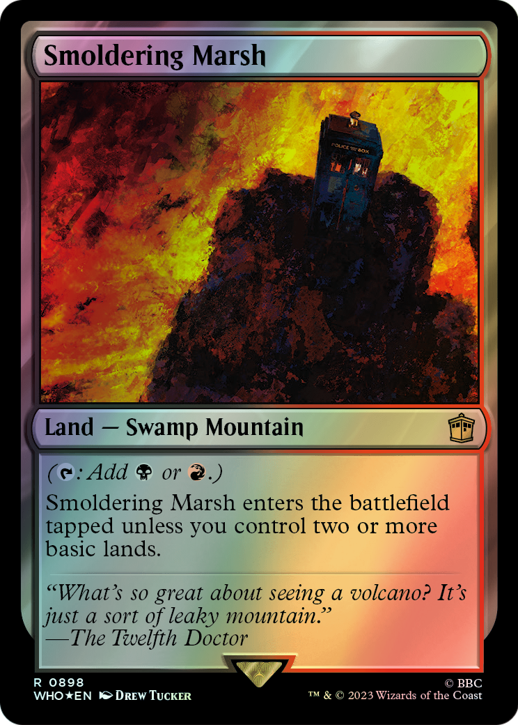 Smoldering Marsh - Surge Foil (WHO) #898 [EN/F]