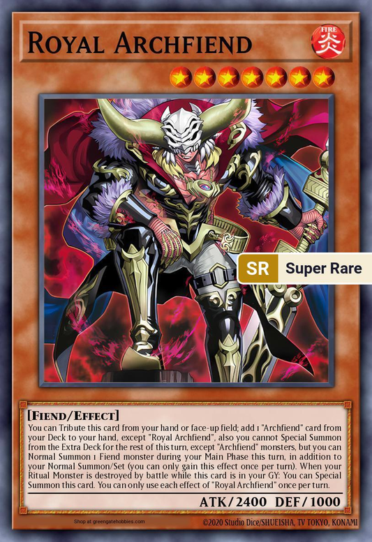 Royal Archfiend (BPRO-AE) #BPRO-AE014 [EN/SR]