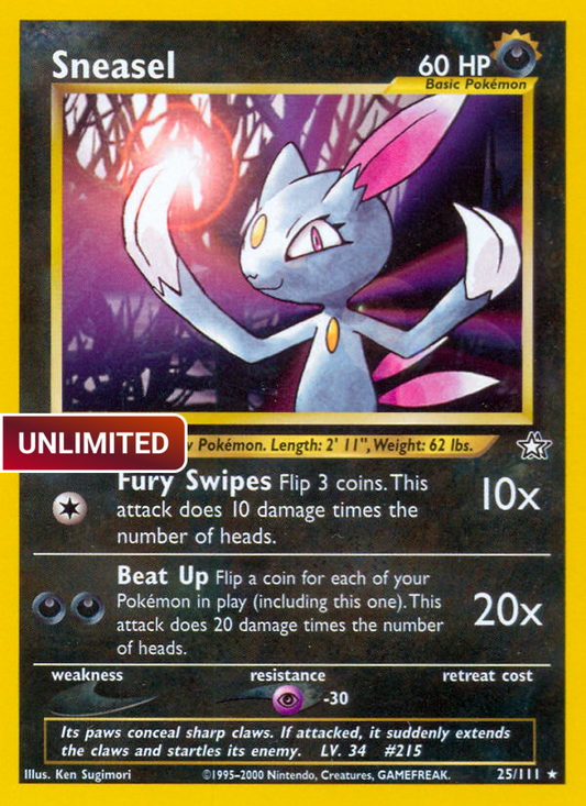 Sneasel (N1) #025 [EN/U]