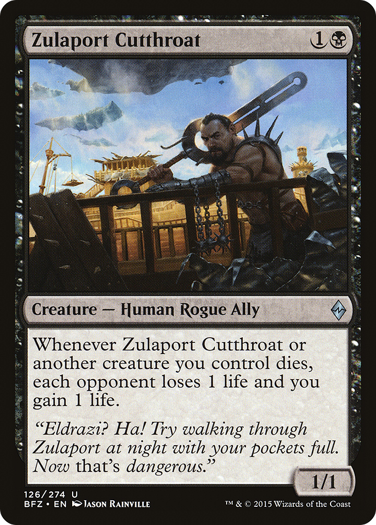 Zulaport Cutthroat (BFZ) #126 [EN/N]