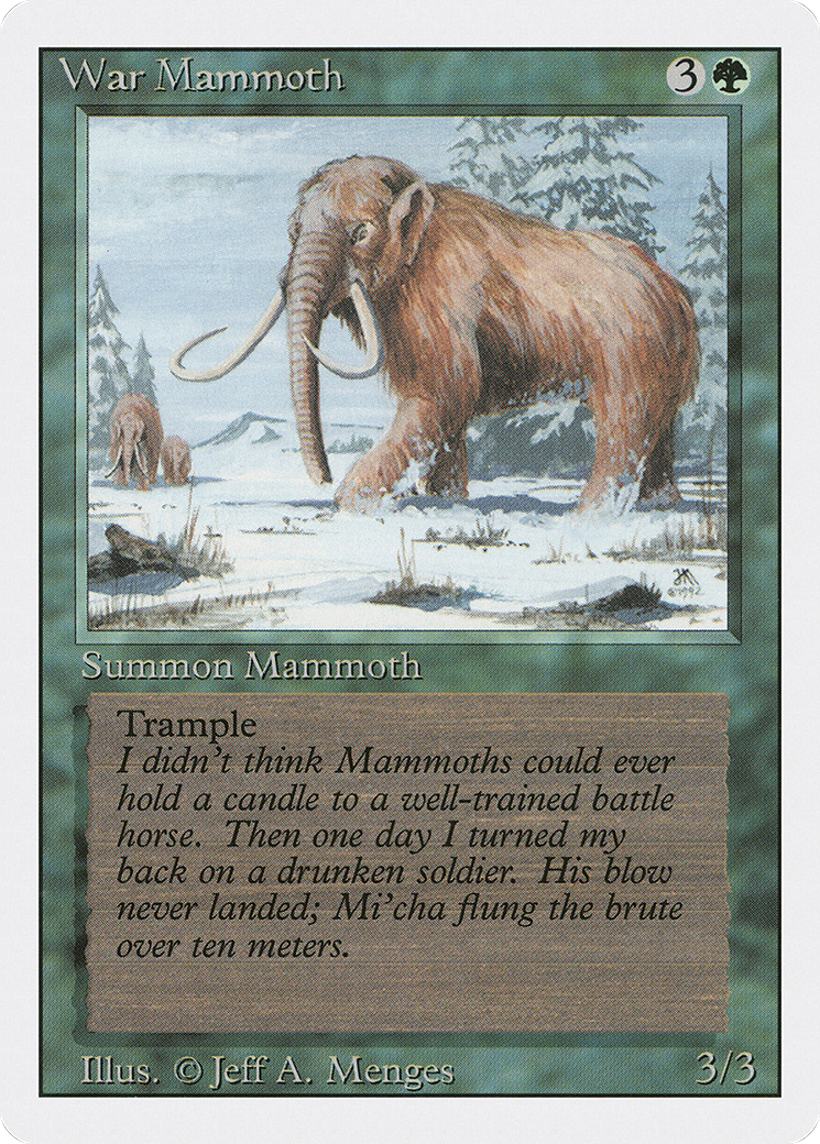 War Mammoth (3ED) #228 [EN/N]
