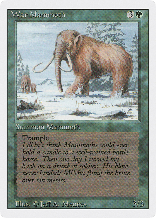 War Mammoth (3ED) #228 [EN/N]