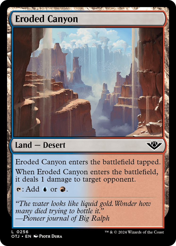 Eroded Canyon (OTJ) #256 [EN/N]