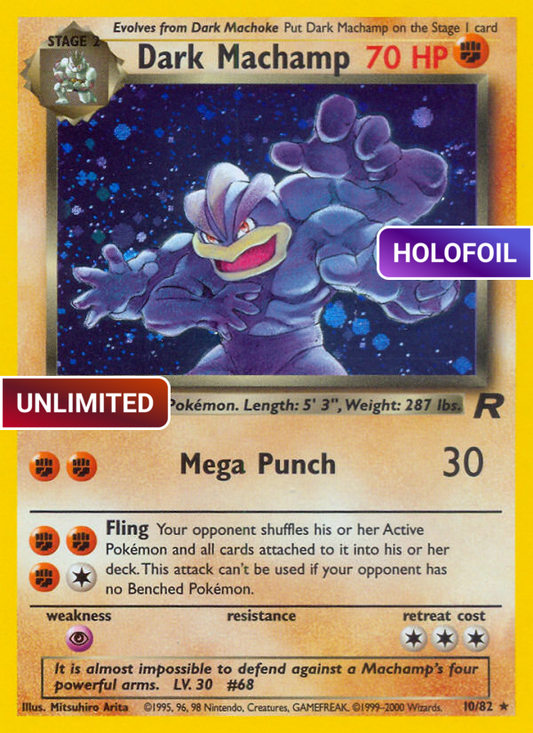 Dark Machamp (10) (TR) #10 [EN/UH]