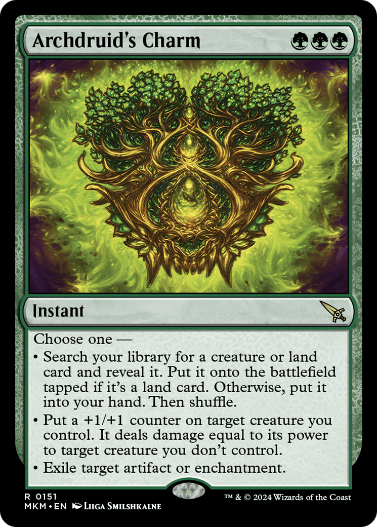 Archdruid's Charm (MKM) #151 [EN/N] s/o