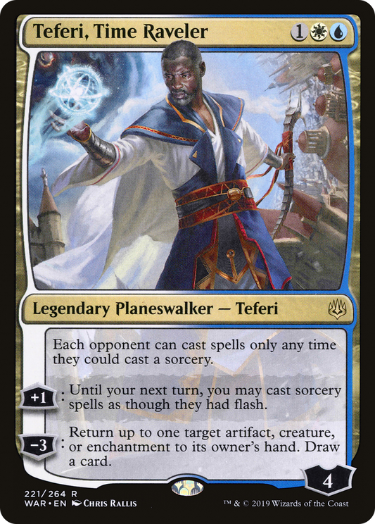 Teferi, Time Raveler (WAR) #221 [EN/N] s/o