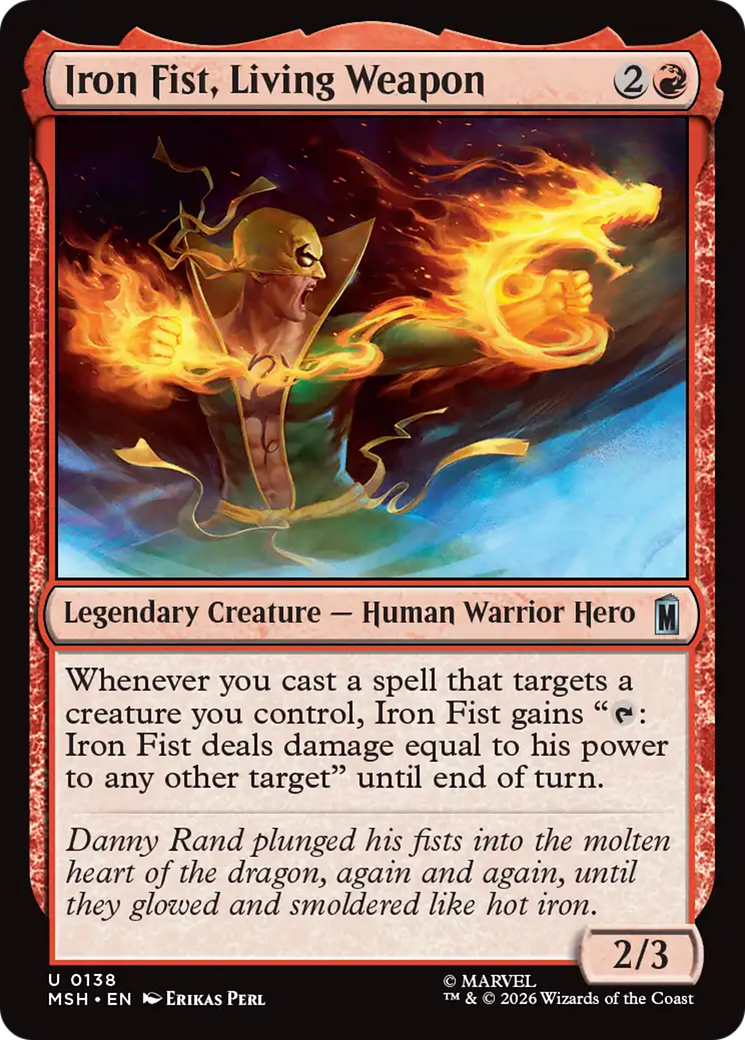 Iron Fist, Living Weapon (MSH) #138 [EN/N]