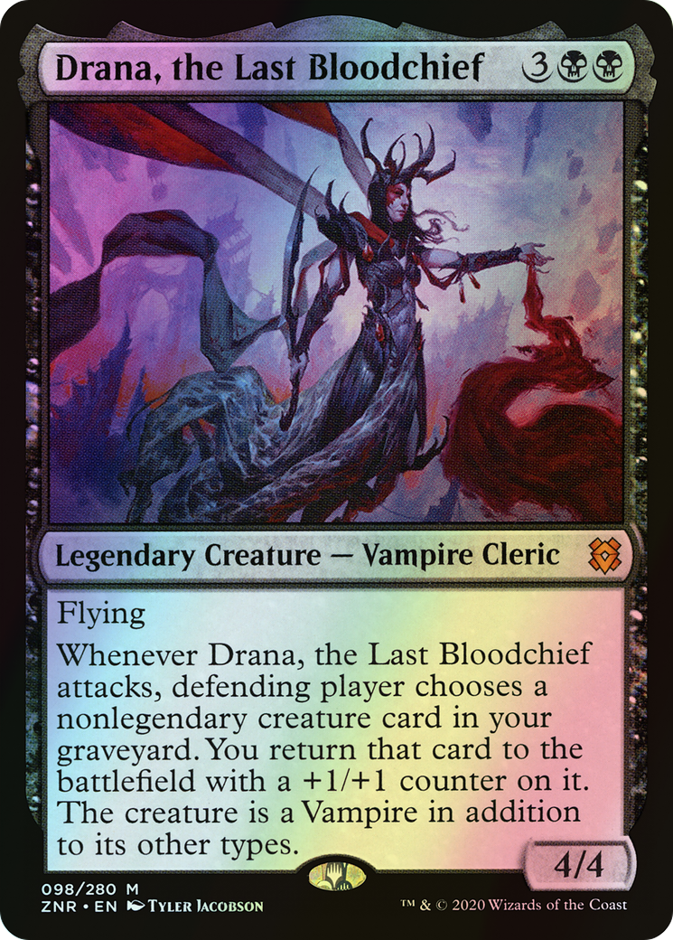 Drana, the Last Bloodchief (ZNR) #98 [EN/F]