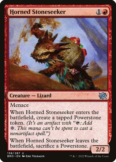 Horned Stoneseeker (BRO) #138 [EN/N]