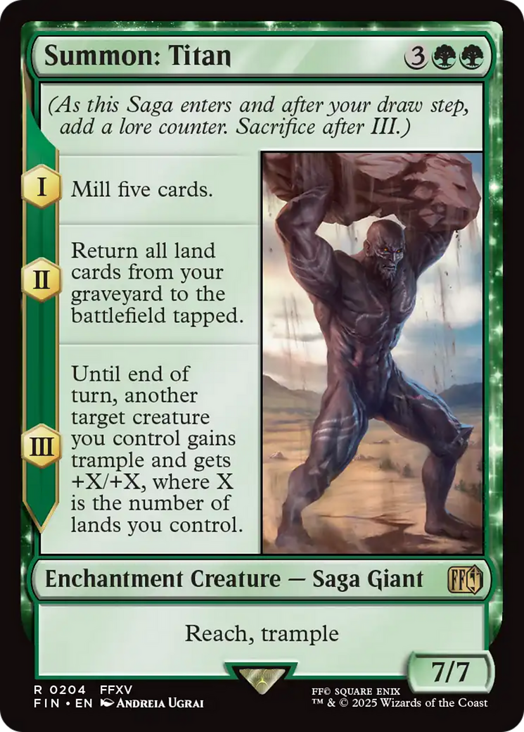 Summon: Titan (FIN) #204 [EN/N]