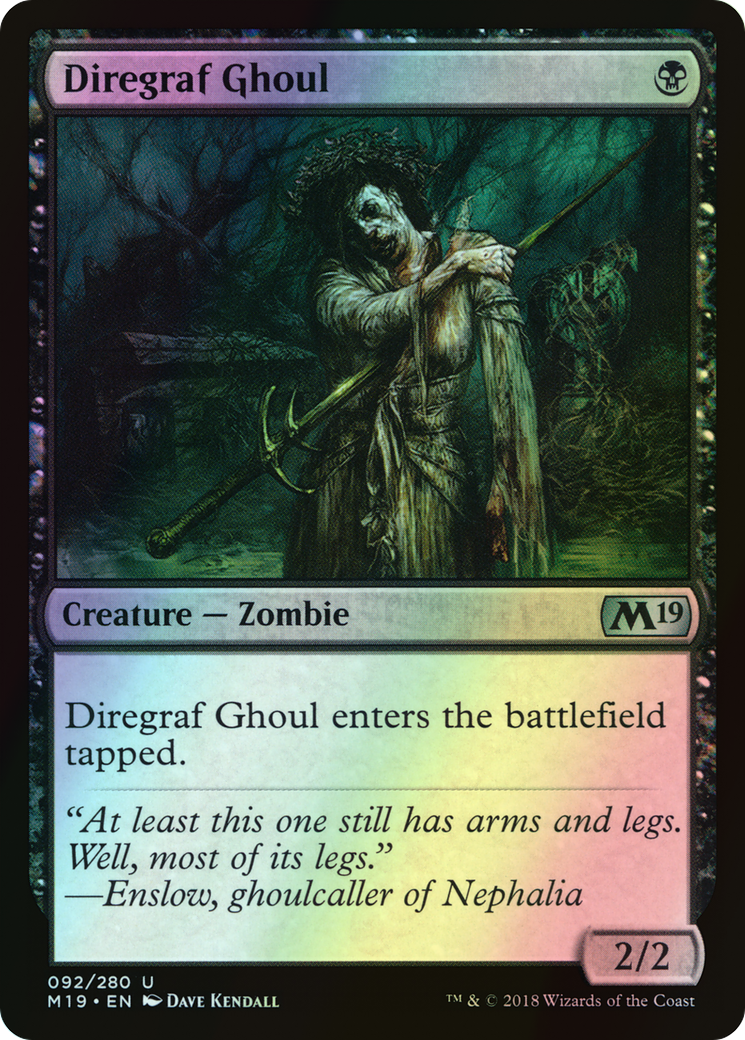 Diregraf Ghoul (M19) #92 [EN/F]