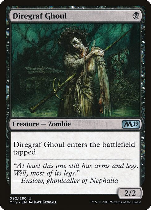 Diregraf Ghoul (M19) #92 [EN/N]