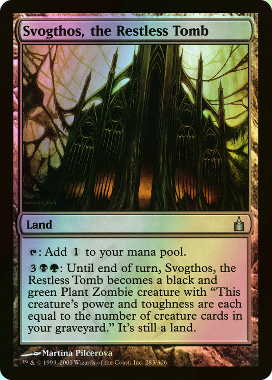 Svogthos, the Restless Tomb (RAV) #283 [EN/F] s/o