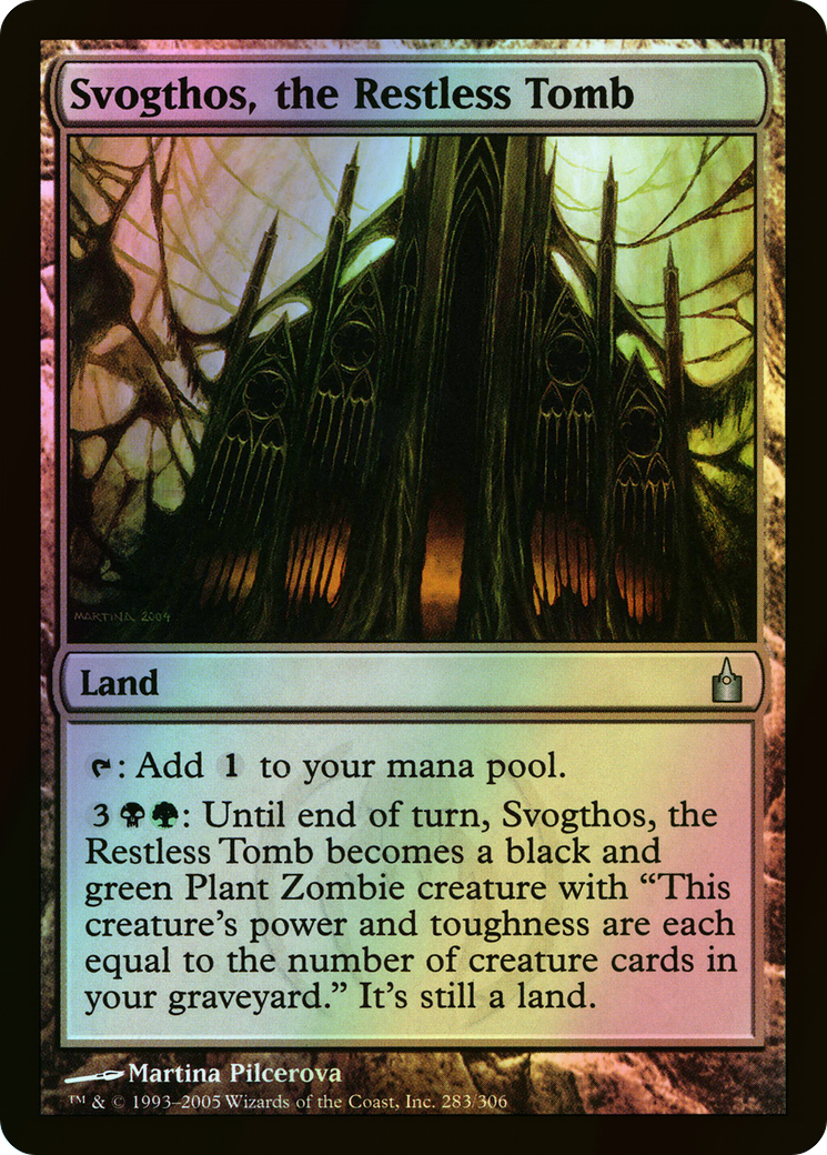 Svogthos, the Restless Tomb (RAV) #283 [EN/F] s/o