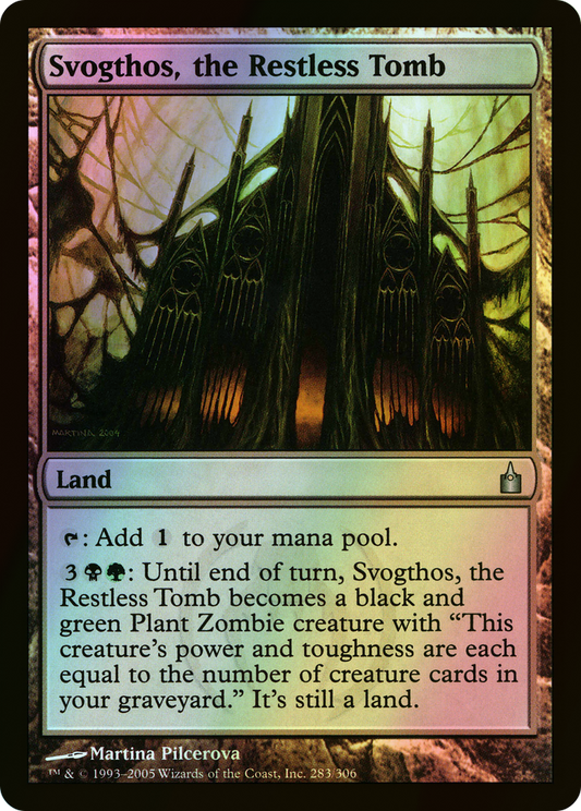 Svogthos, the Restless Tomb (RAV) #283 [EN/F] s/o