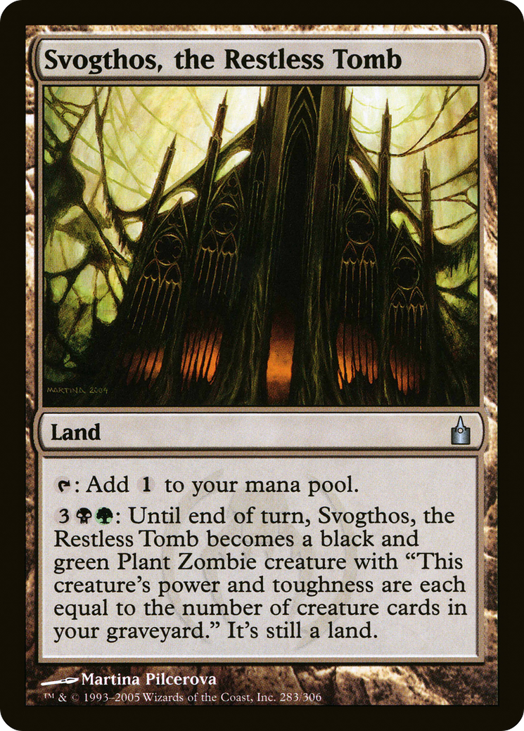 Svogthos, the Restless Tomb (RAV) #283 [EN/N] s/o