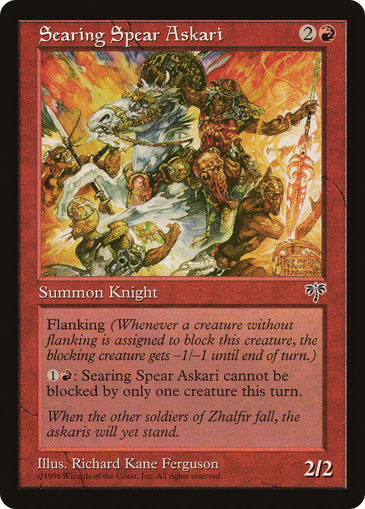 Searing Spear Askari (MIR) #191 [EN/N]