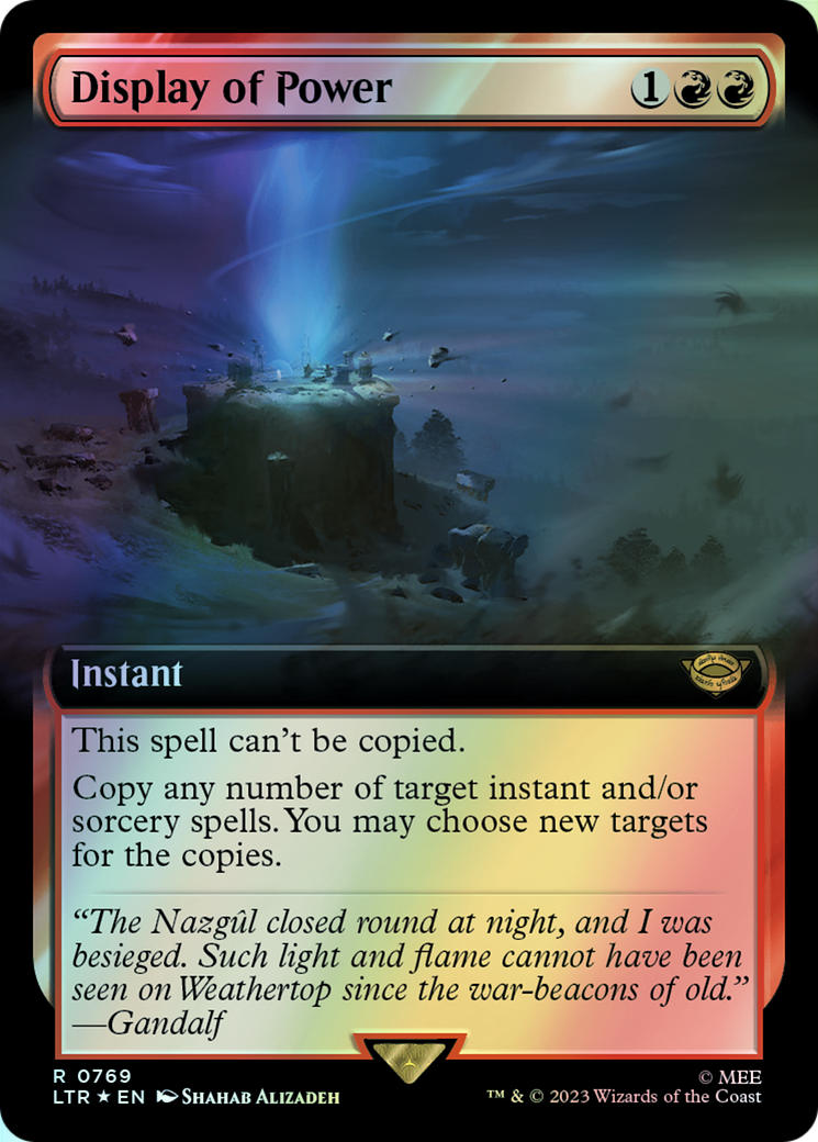 Display of Power - Surge Foil (LTR) #769 [EN/F]