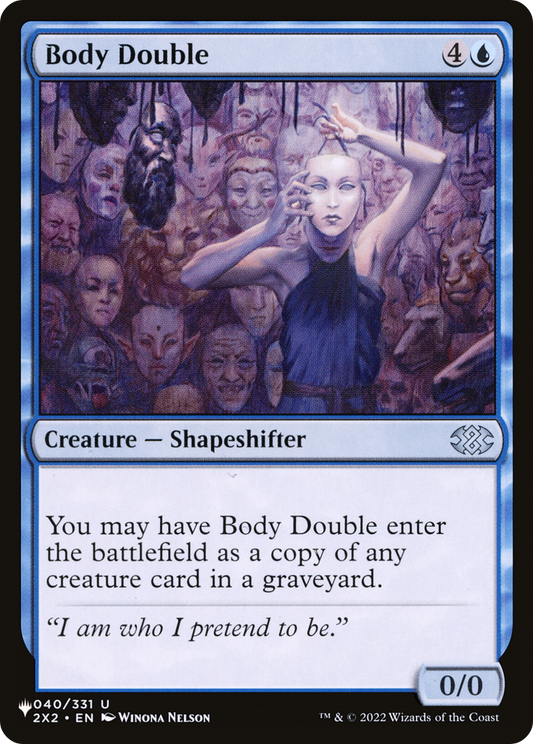 Body Double (PLST) #2X2-40 [EN/N] s/o