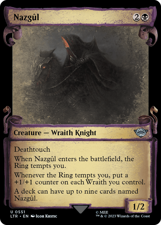 Nazgûl (LTR) #551 [EN/N]