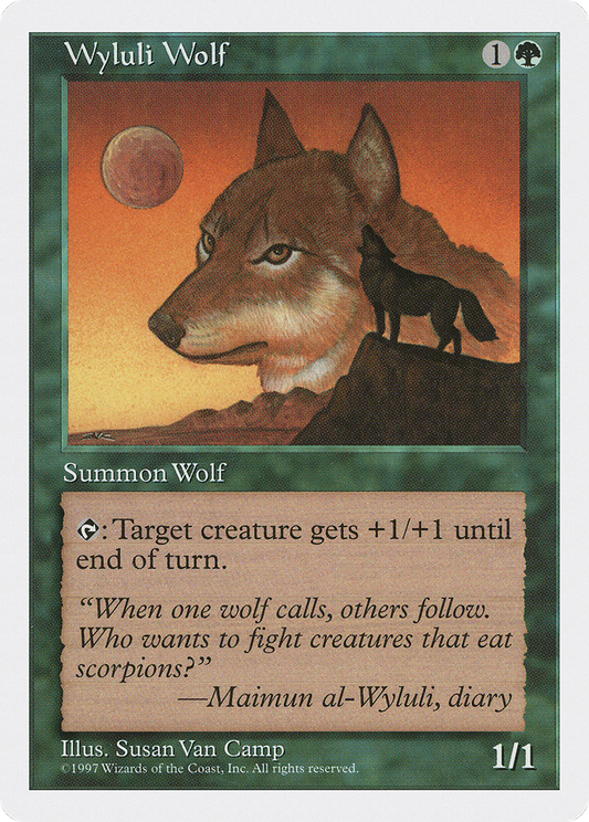 Wyluli Wolf (5ED) #345 [EN/N]