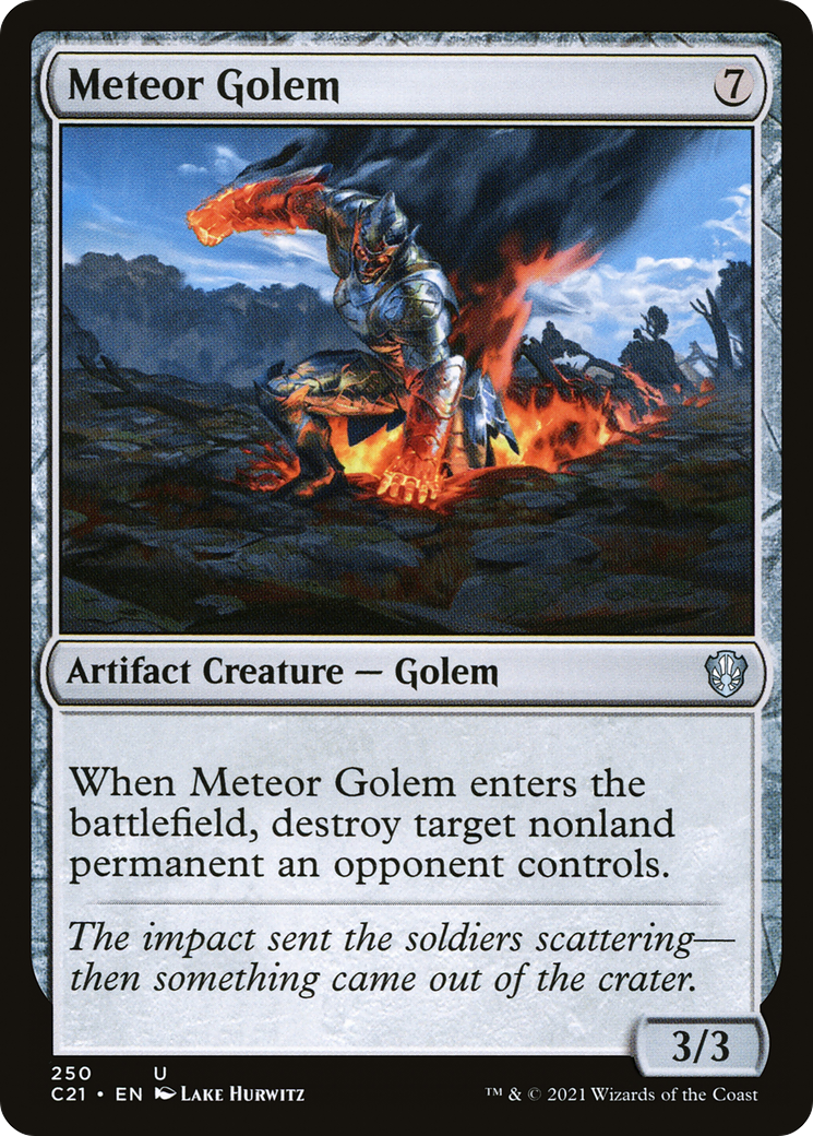 Meteor Golem (C21) #250 [EN/N] s/o