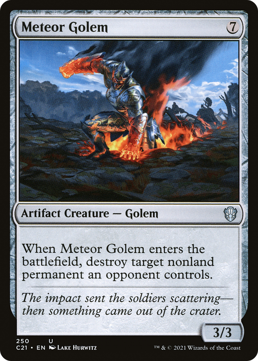 Meteor Golem (C21) #250 [EN/N] s/o