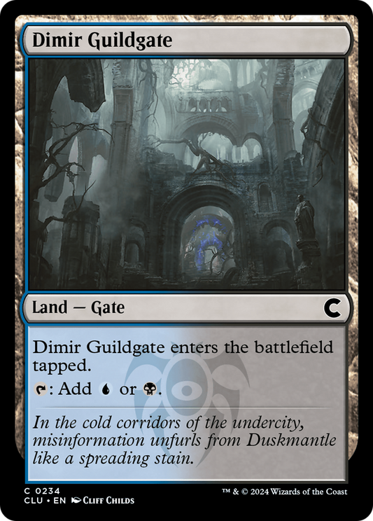 Dimir Guildgate (CLU) #234 [EN/N]