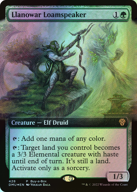 Llanowar Loamspeaker (DMU) #428 [EN/F] s/o