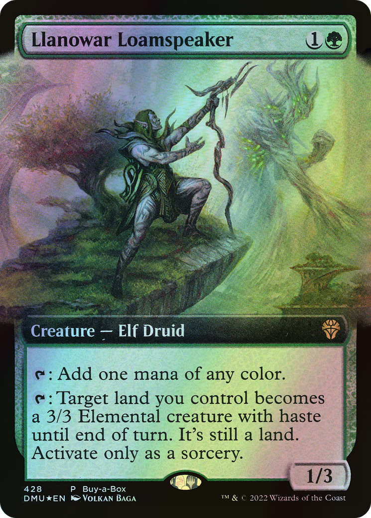 Llanowar Loamspeaker (DMU) #428 [EN/F] s/o